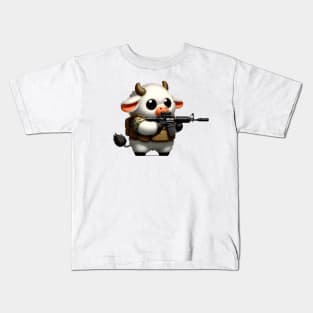 Fluffy Cow Kids T-Shirt